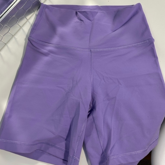 TNA Pants - TNA purple biker shorts size Medium NWOT